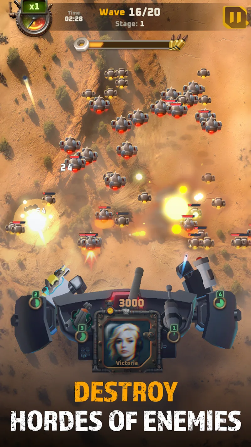 Mecha Fortress: Idle Titan War screenshot 3