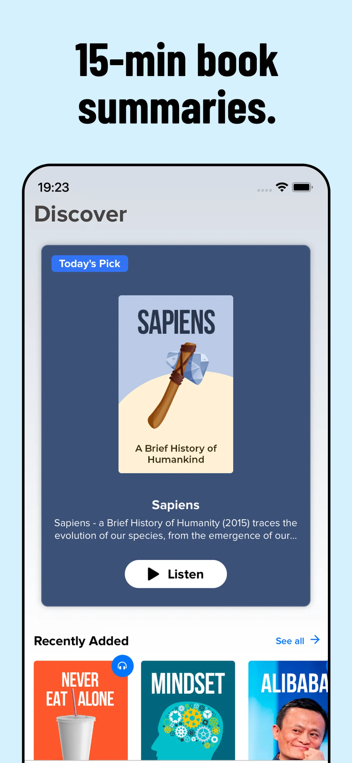 Fabula: Audiobook Summaries screenshot 2