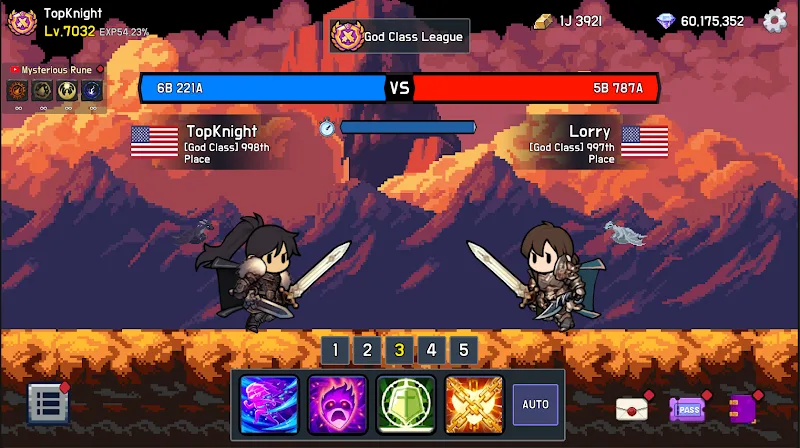Strongest Knight : Idle PVP screenshot 3