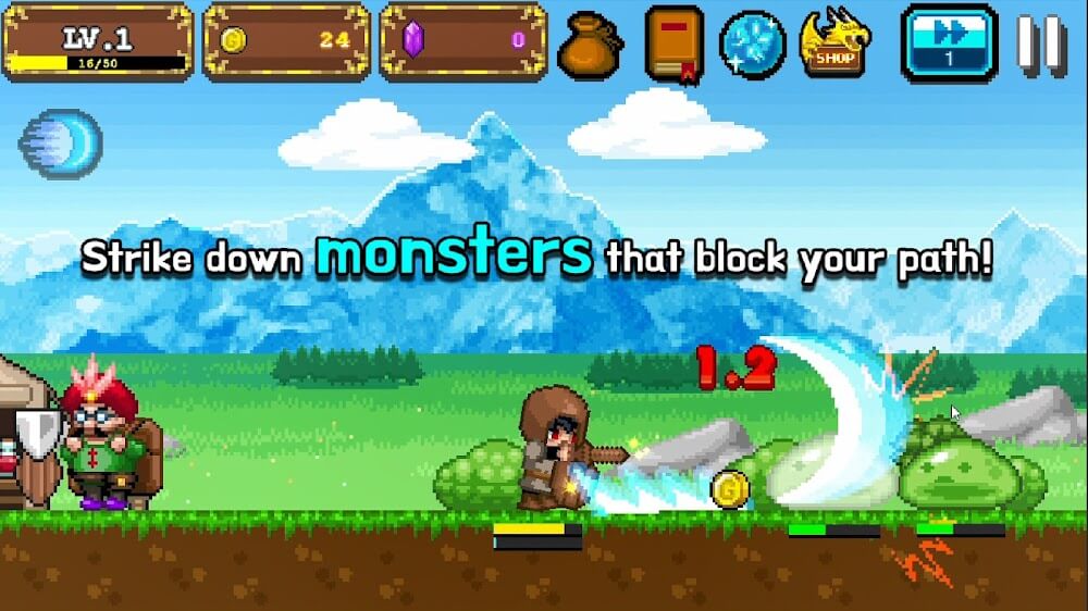 Tap Knight: Dragon's Attack screenshot 3