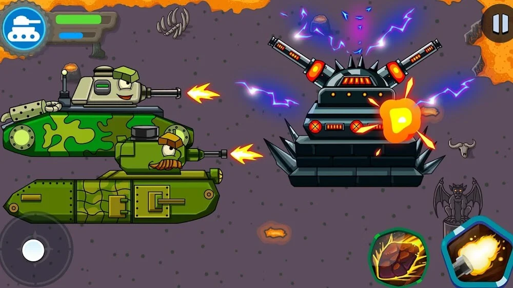Tank Battle: Tanks War 2D screenshot 5