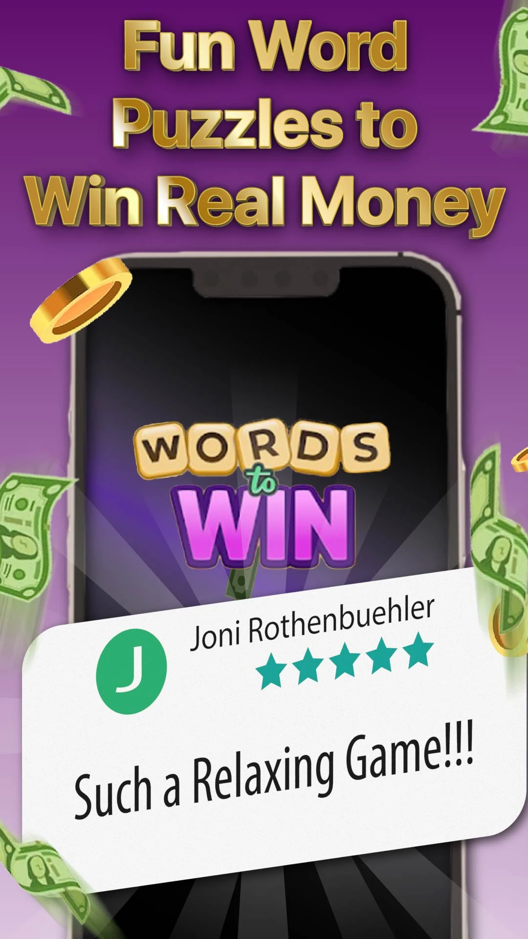 Words to Win: Real Money Games screenshot 3
