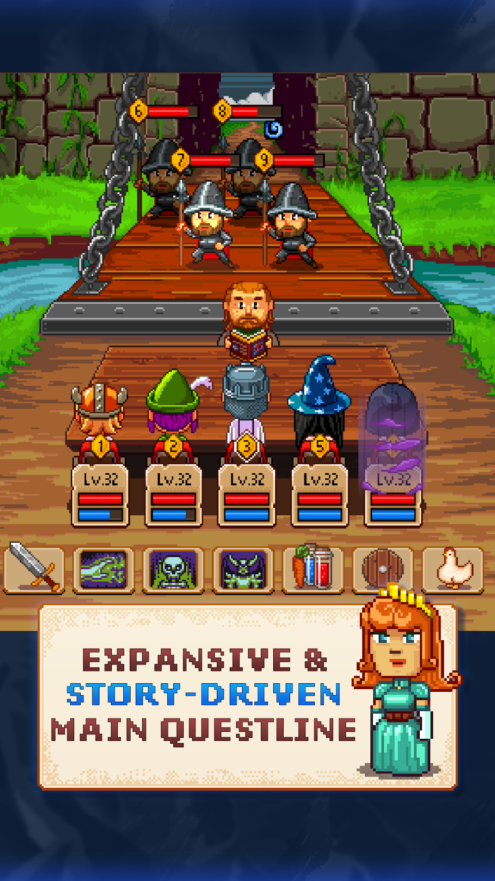 Knights of Pen & Paper 2 gameplay screenshot 4