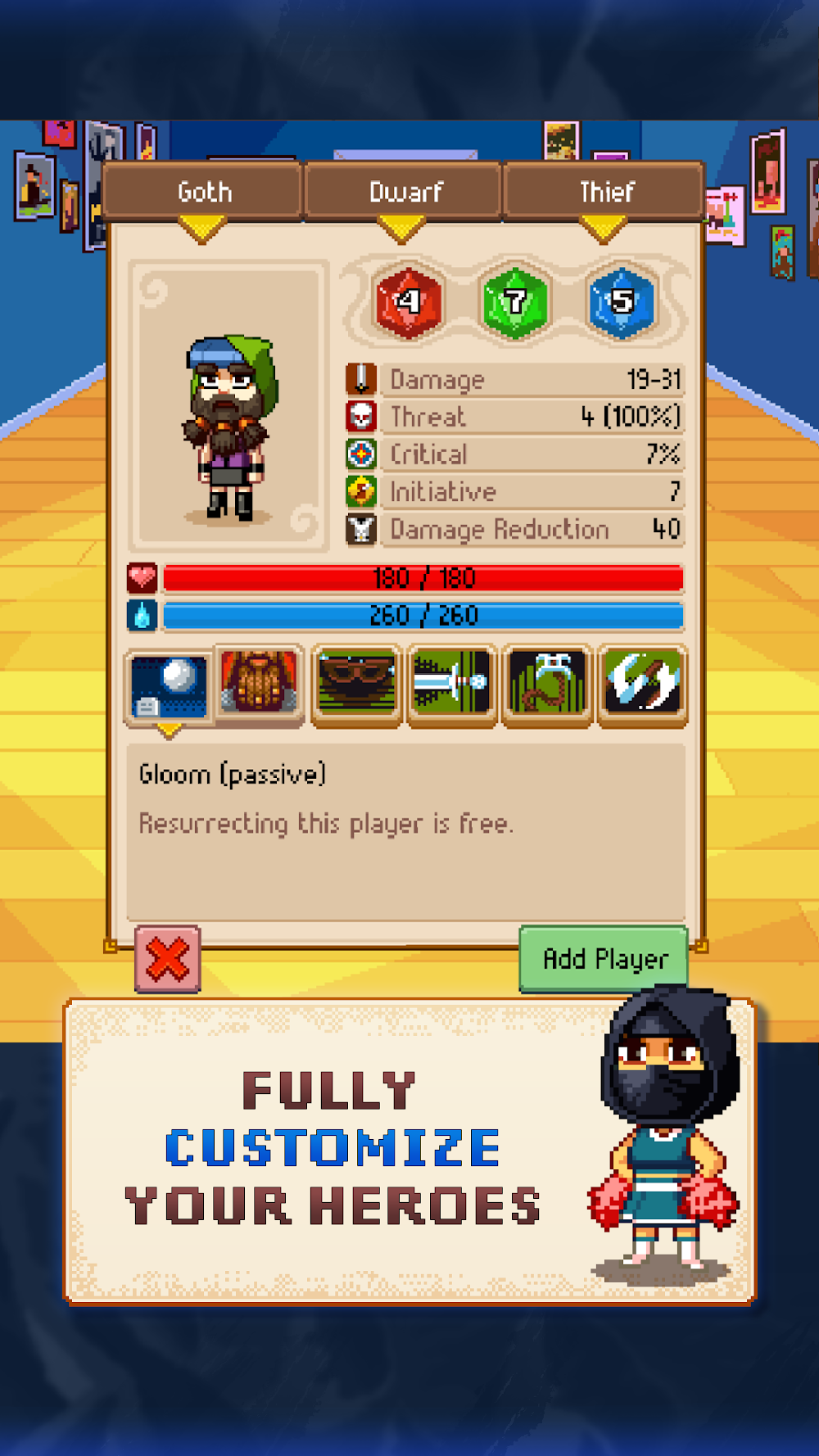 Knights of Pen & Paper 2 gameplay screenshot 3