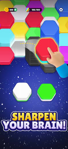 Hexa Sort screenshot 1