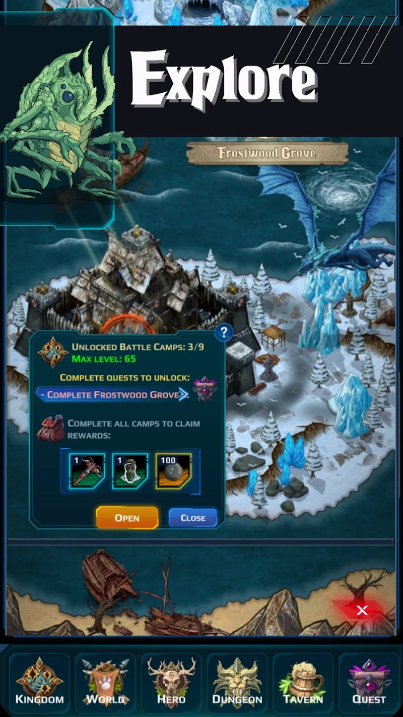Strangers: Idle RPG Online screenshot 2