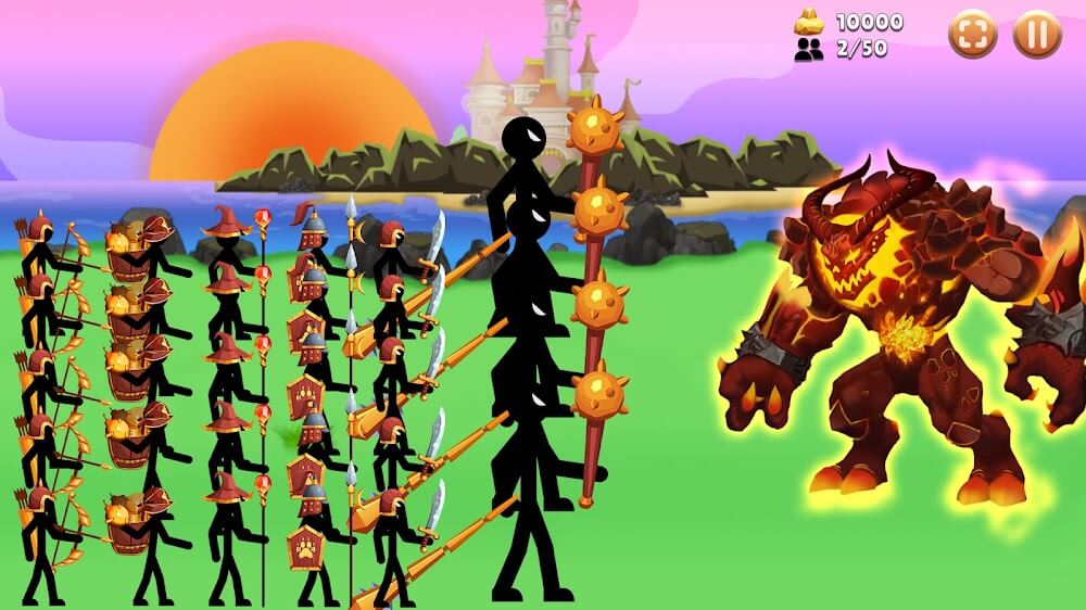 Stickman War: Clash of Stick screenshot 5