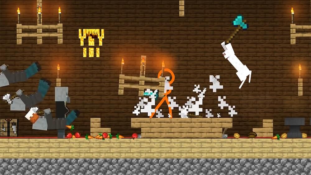 Stickman vs Craftman screenshot 6