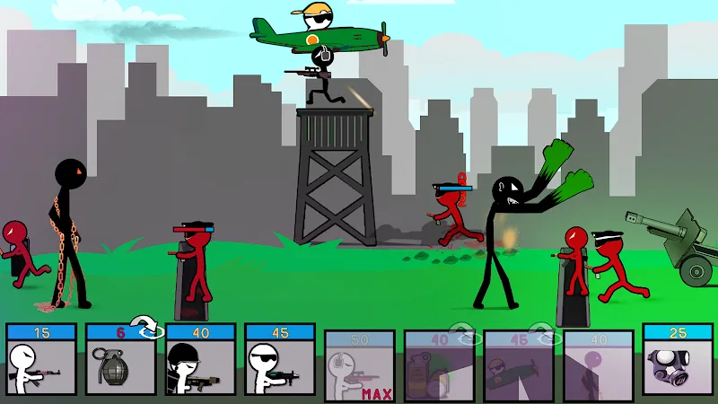 Stickman Trenches: World War 2 screenshot 5