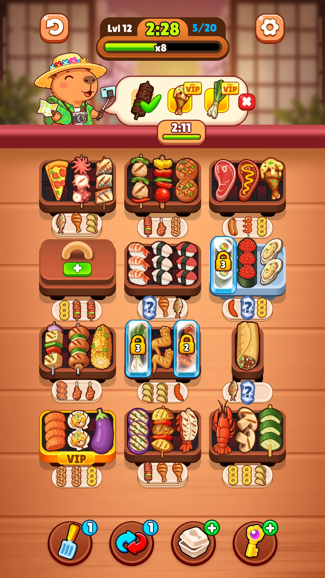 Tasty Skewer Match screenshot 3