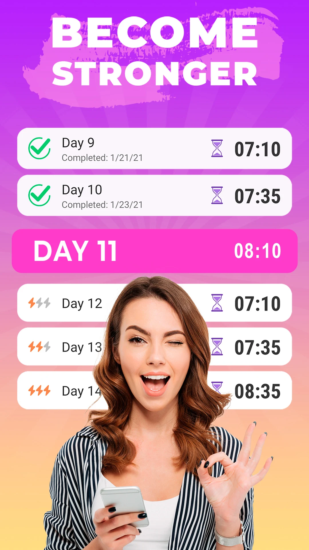 Pilates workout and exercises screenshot 3