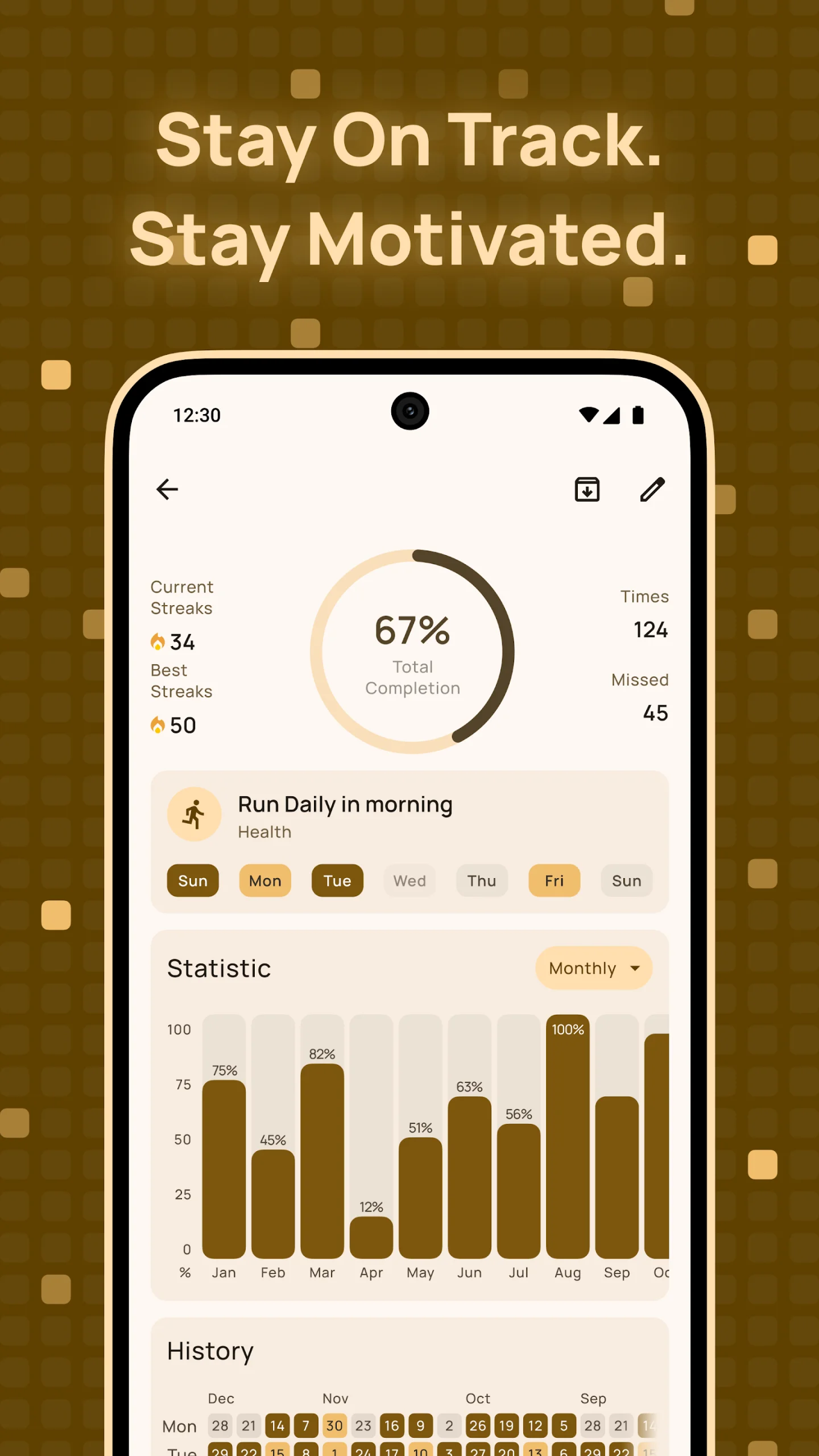 Habstick – Daily Habit Tracker screenshot 2