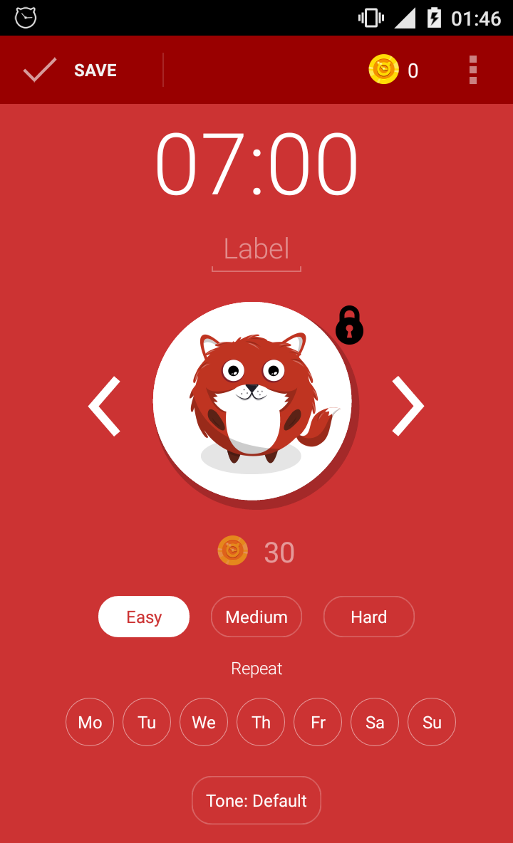 Alarm clock screenshot 4