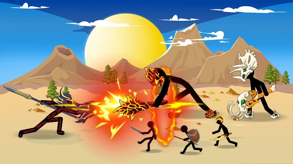 Stickman Legacy: Giant War screenshot 2