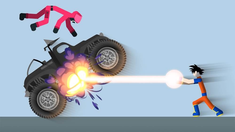 Stickman Break Ragdoll Bone screenshot 6