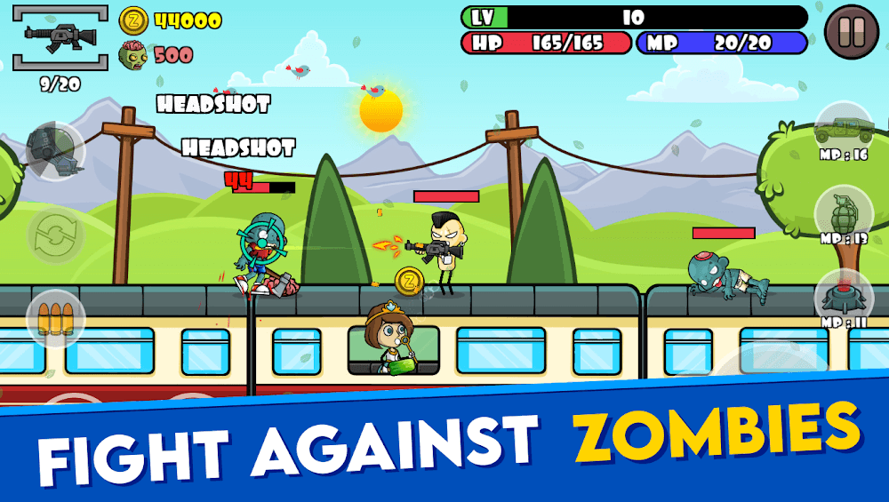 Stickman and Gun: Zombie War screenshot 4
