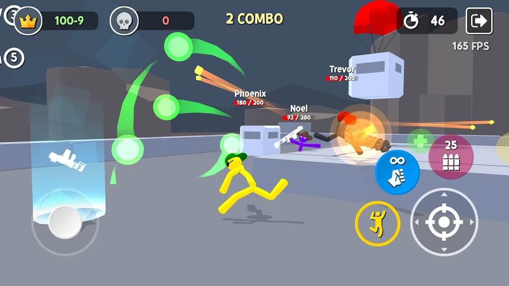 Stickgrounds.io: Stumble Wars screenshot 7