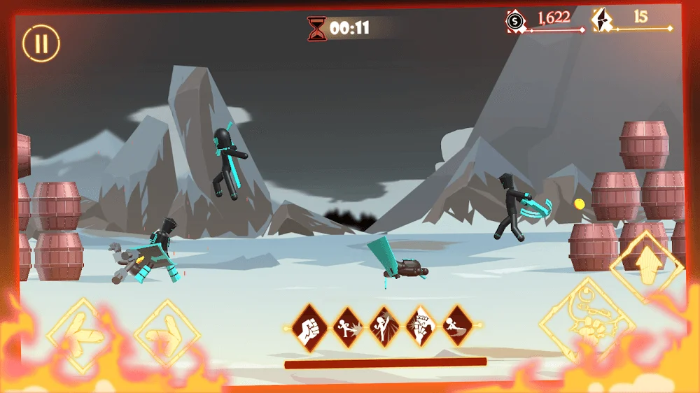 Stick Warrior Fight 3D screenshot 5