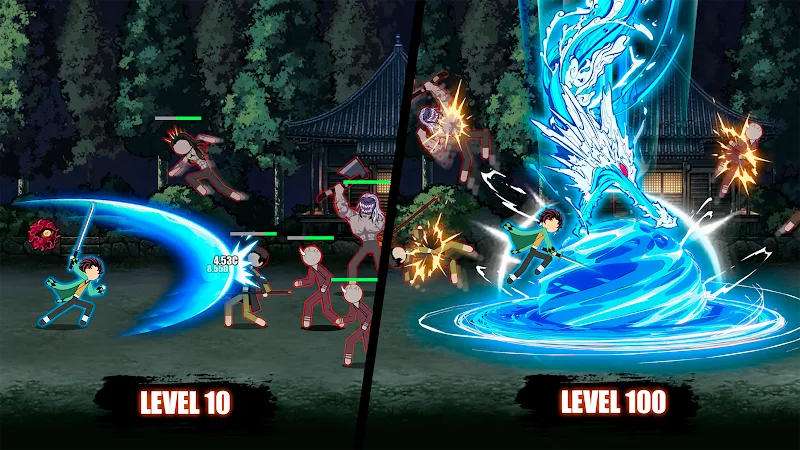 Stick Demon Fight: Idle RPG screenshot 2