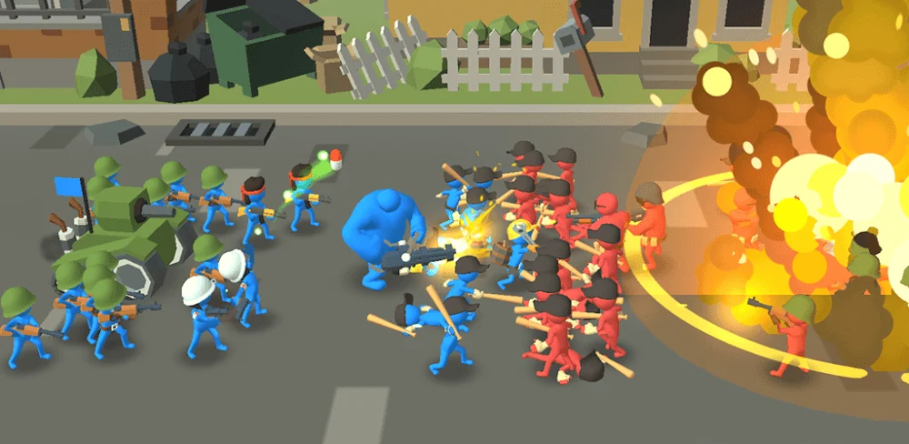 Stick Army: World War Strategy screenshot 1