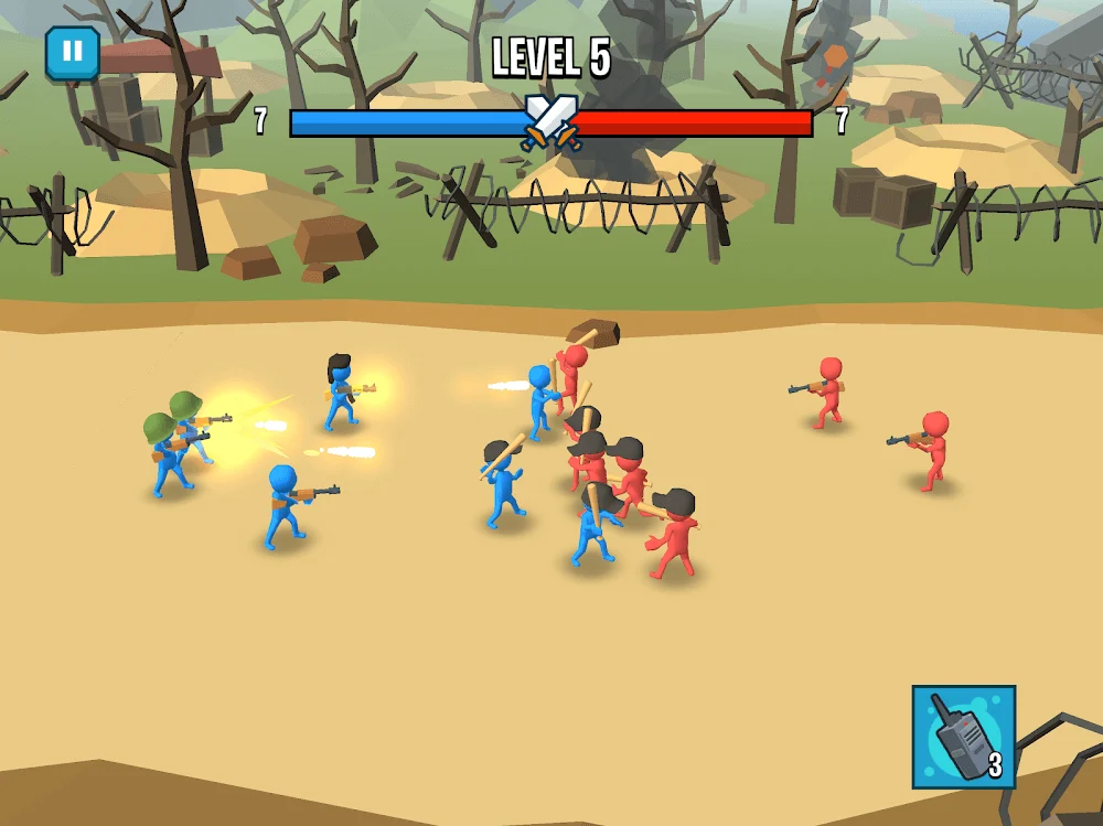 Stick Army: World War Strategy screenshot 7