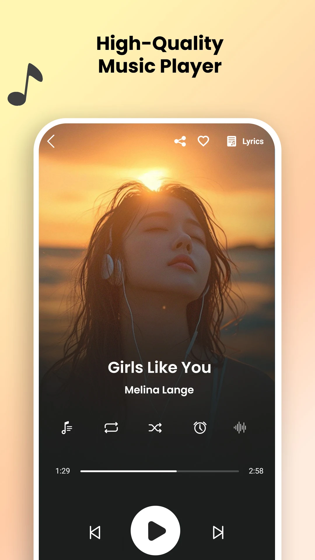 Music Player-MP3, Audio Player screenshot 2