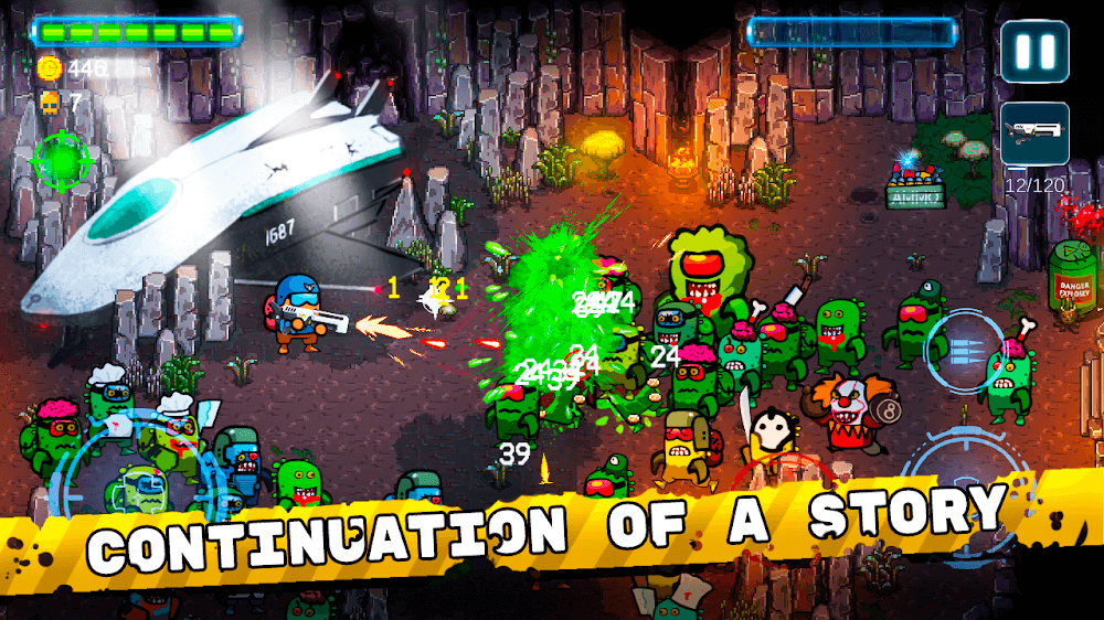 Space Zombie Shooter: Survival screenshot 3