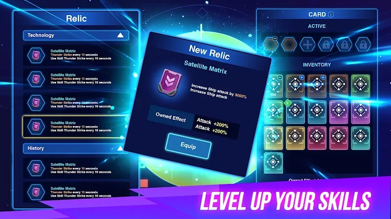 Space War: Idle RPG Defense screenshot 5