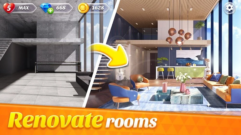 Space Decor: Mansion screenshot 2