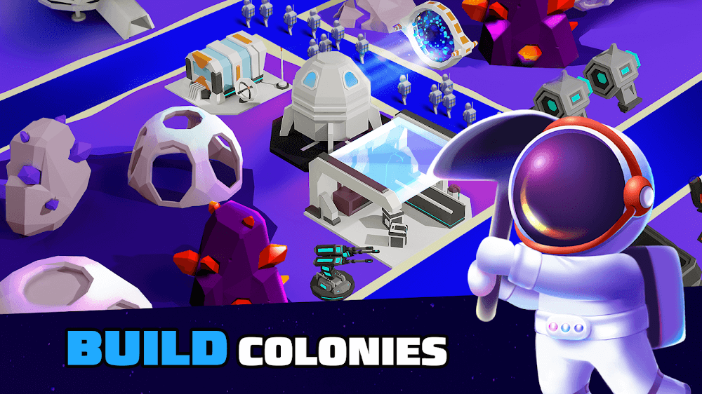Space Colony: Idle Click Miner screenshot 3
