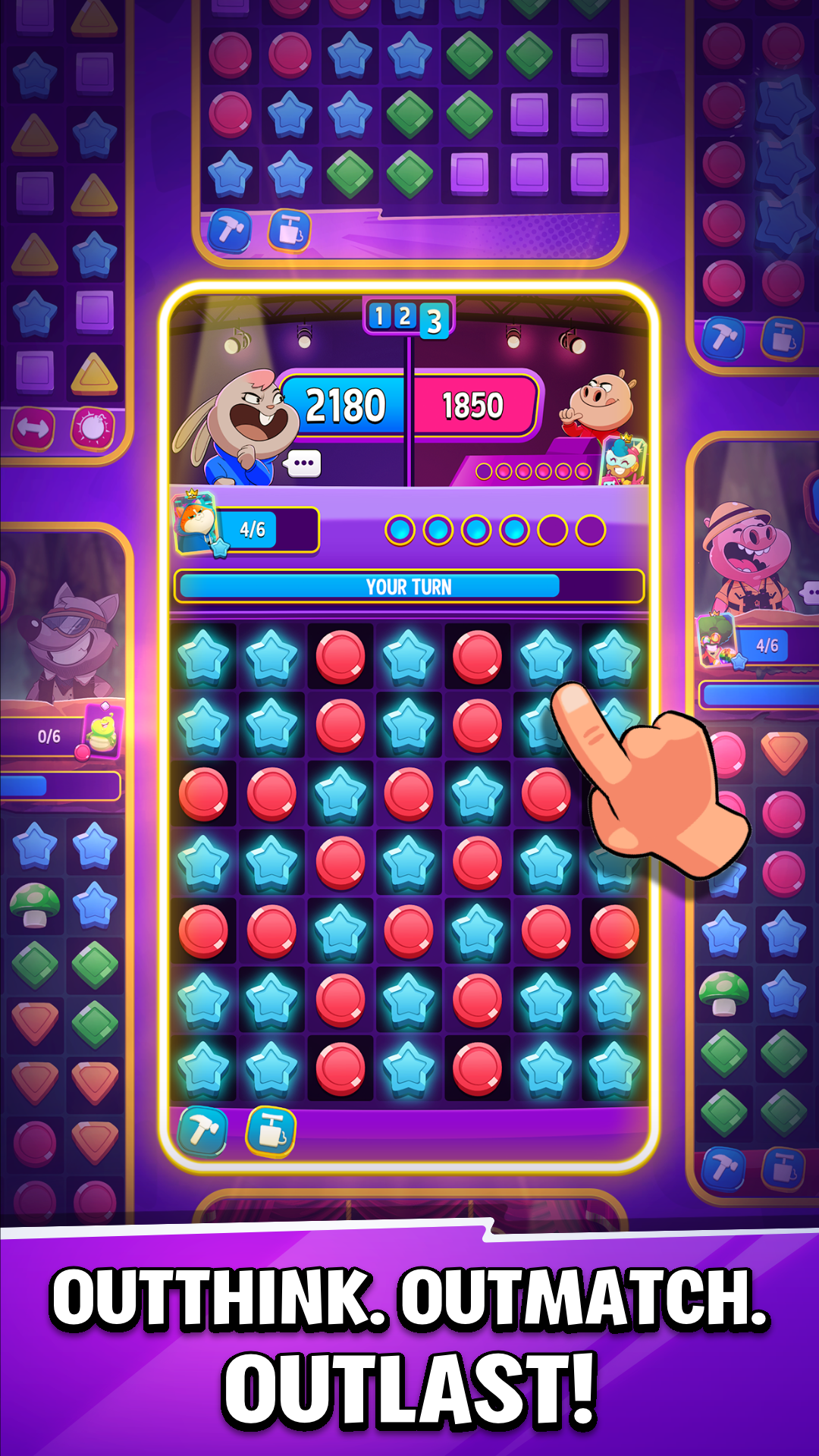 Match Masters ‎- PvP Match 3 screenshot 4