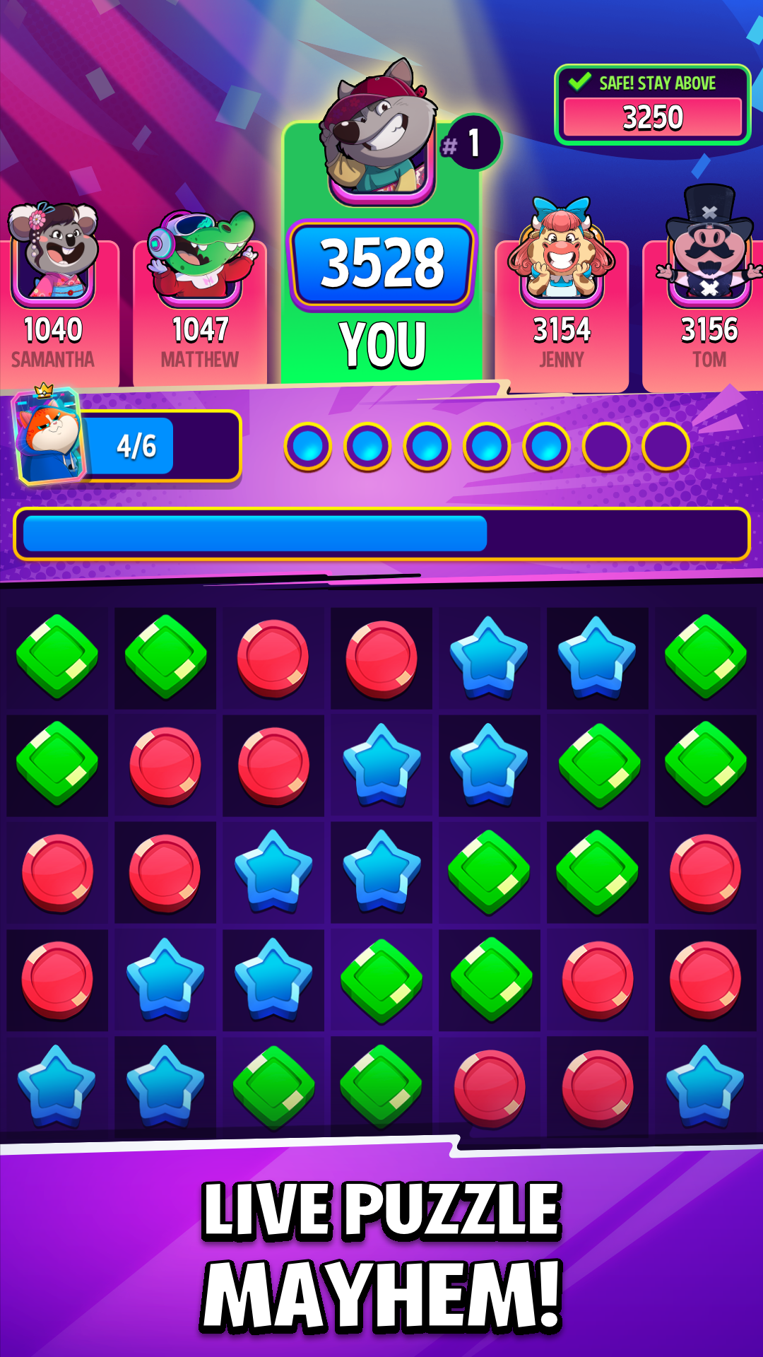 Match Masters ‎- PvP Match 3 screenshot 2