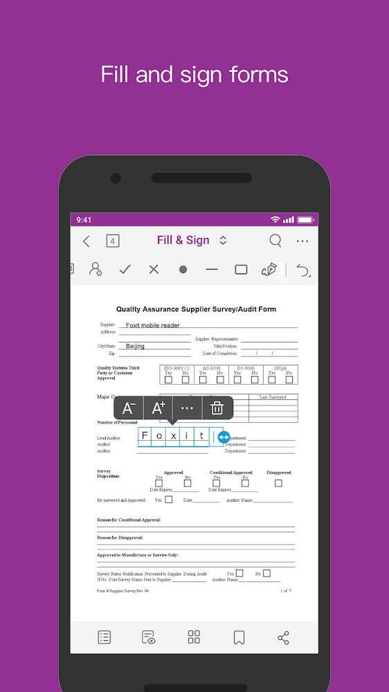 Foxit PDF Editor screenshot 7