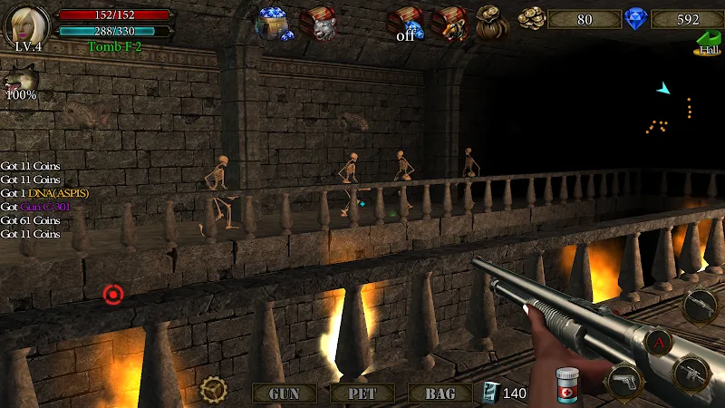 Dungeon Shooter: Dark Temple screenshot 4