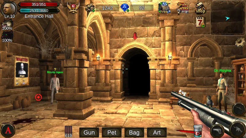 Dungeon Shooter: Dark Temple screenshot 2