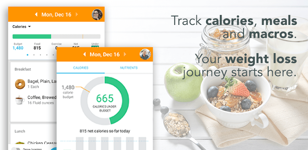 Calorie Counter by Lose It! screenshot 1