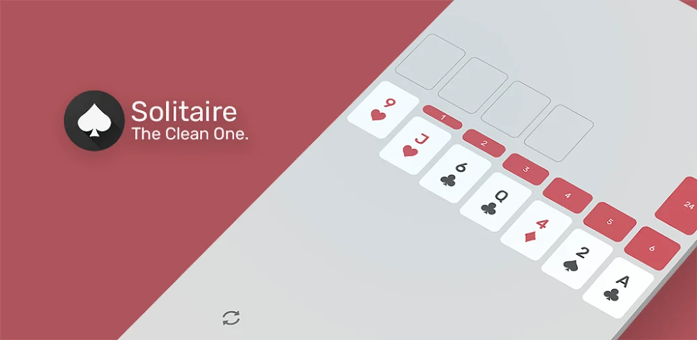 Solitaire - The Clean One screenshot 1
