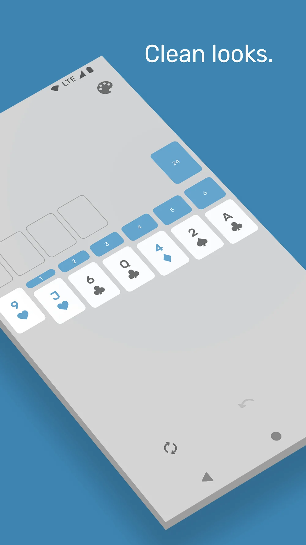 Solitaire - The Clean One screenshot 4