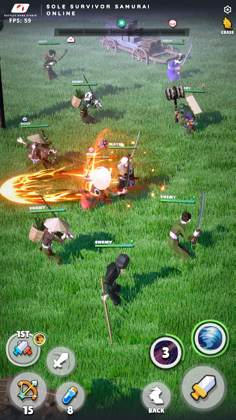Sole Survivor Samurai Online gameplay screenshot 5