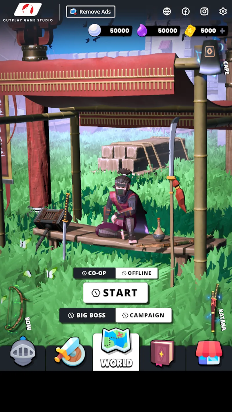 Sole Survivor Samurai Online gameplay screenshot 2