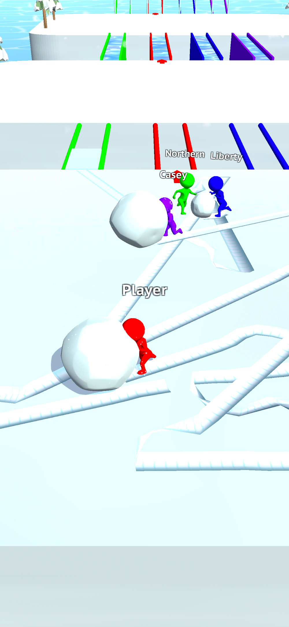 Snow Race!! screenshot 2