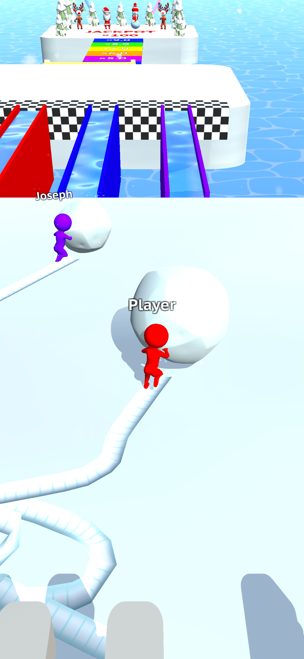 Snow Race!! screenshot 6