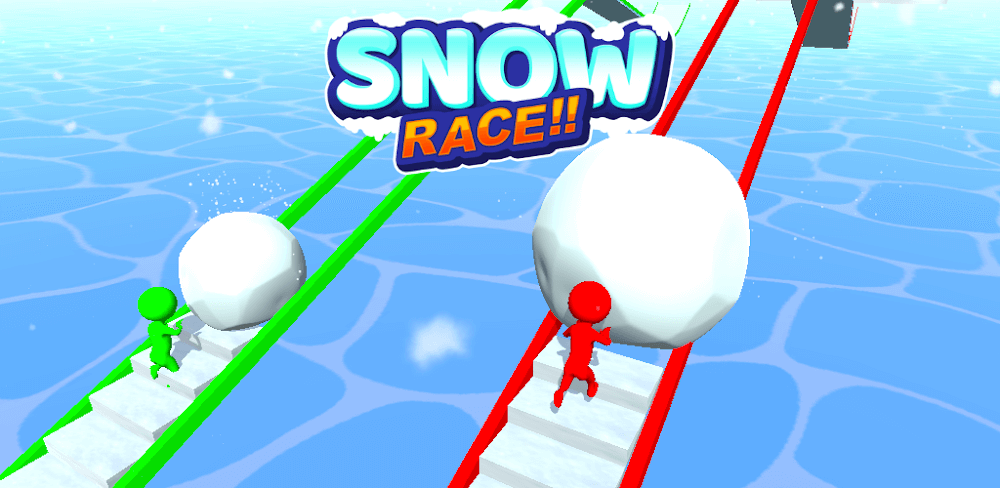 Snow Race!! screenshot 1