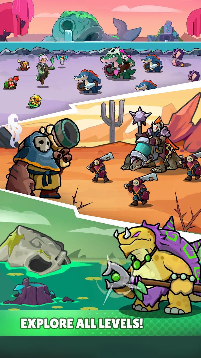 Spellbound Saga Idle RPG Magic screenshot 4