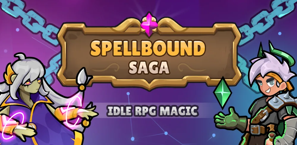 Spellbound Saga Idle RPG Magic screenshot 1