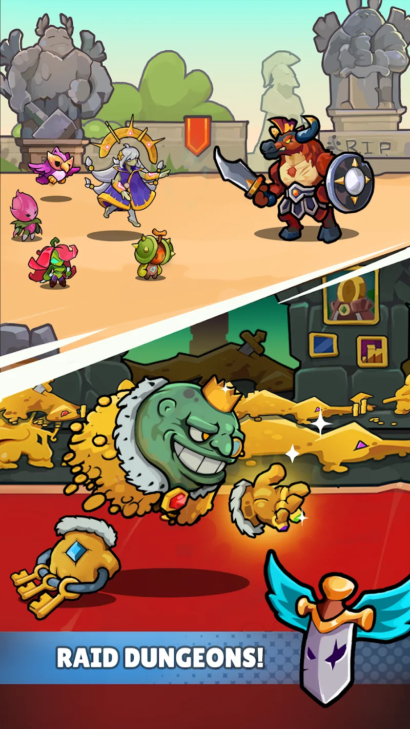 Spellbound Saga Idle RPG Magic screenshot 5