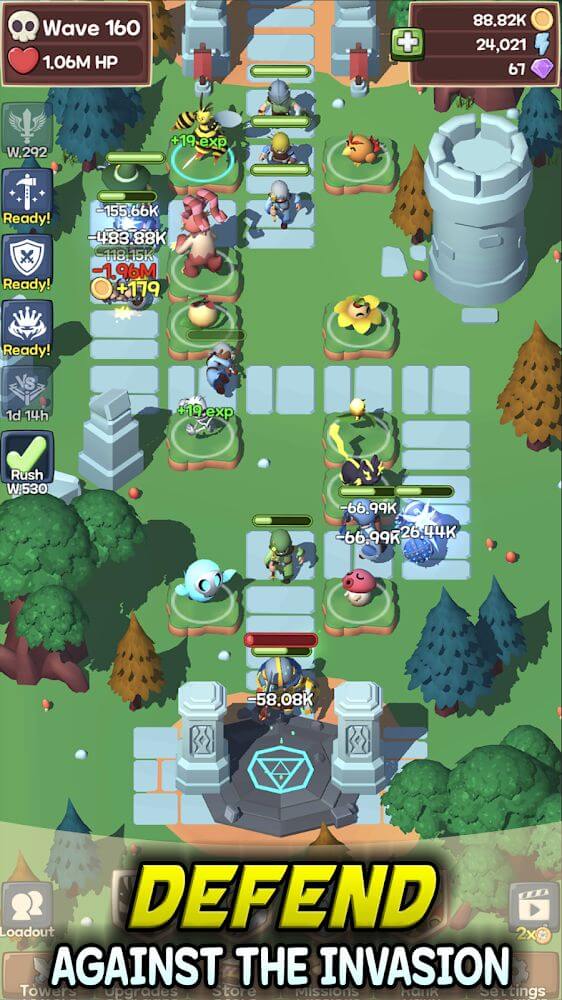 Idle Monster TD Evolved screenshot 4