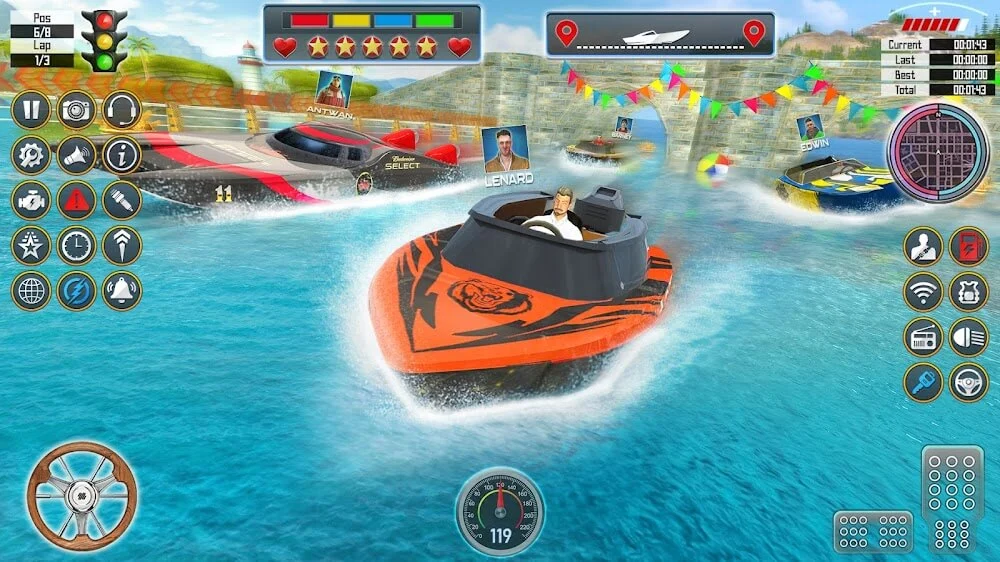 Speed Boat Racing screenshot 3