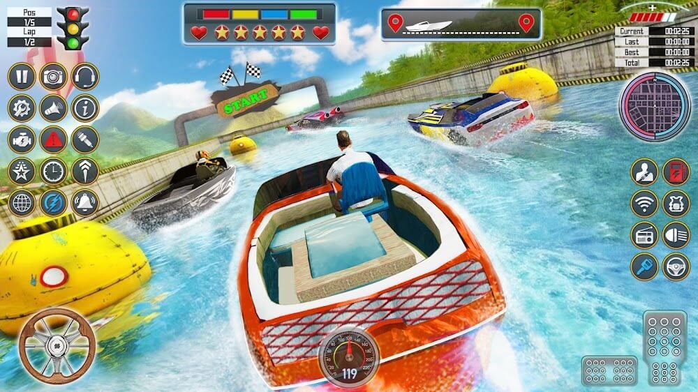 Speed Boat Racing screenshot 2