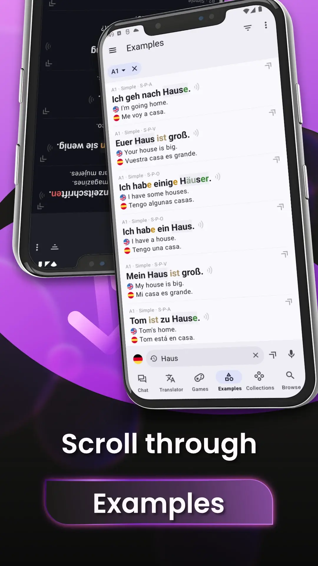 Verbs German Dictionary screenshot 4